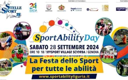 SPORTABILITY DAY A GENOVA IL 28/9, FESTA DELL’INCLUSIONE