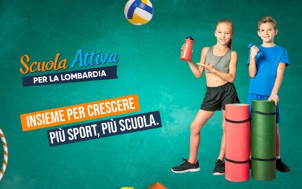 “SCUOLA ATTIVA KIDS PER LA LOMBARDIA”, RIPARTE IL PROGETTO