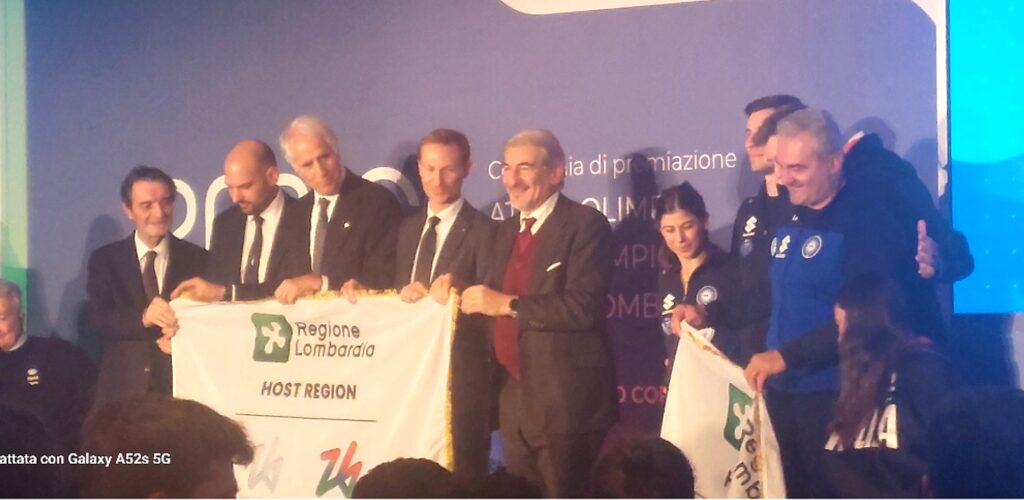 LA LOMBARDIA OLIMPICA PREMIA I SUOI ATLETI – MALAGO’: “SONNI TRANQUILLI SU MILANO-CORTINA”